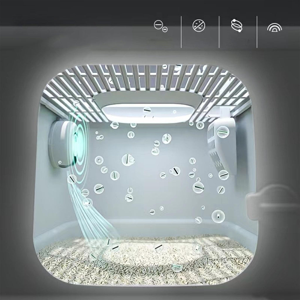 Fully Enclosed Extra Large Cat Litter Box J351088
