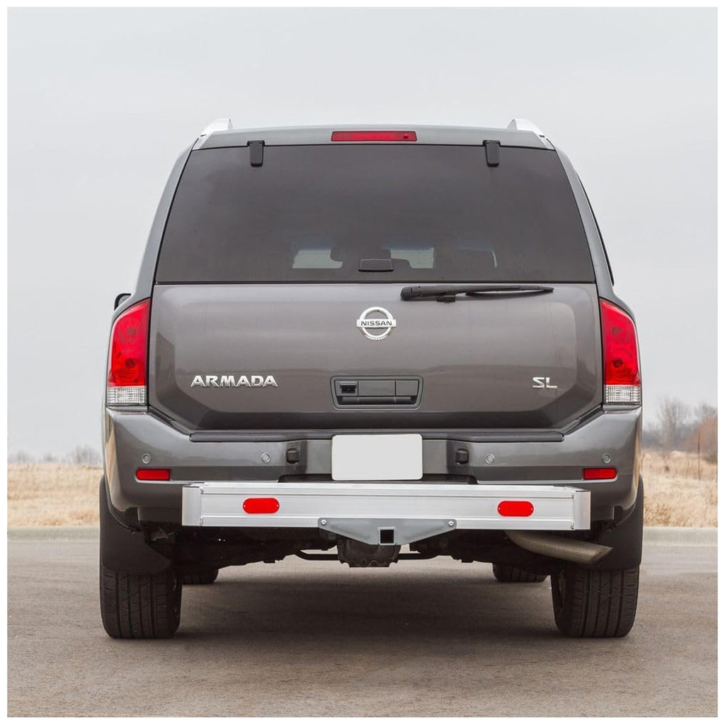 Aluminum Hitch Cargo Carrier Tray 550 lb Capacity F435242