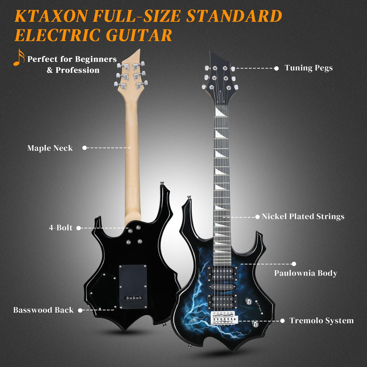 Full Size Electric Guitar Kit P7625