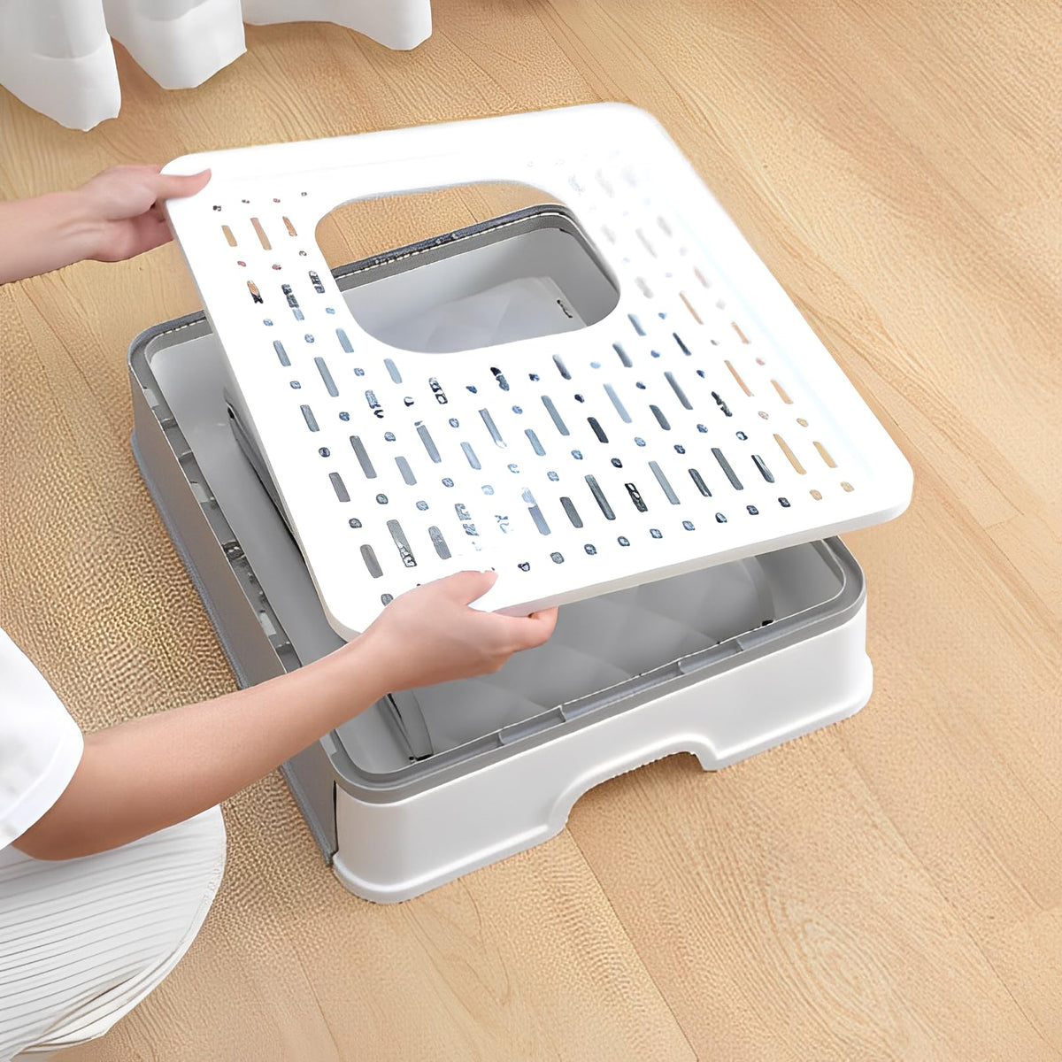 Foldable Cat Litter Box Q864877