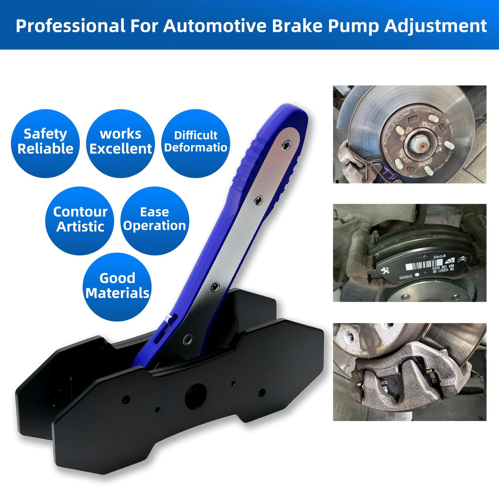 Brake Caliper Compression Tool Kit with 4 Hooks & Steel Plates A89792