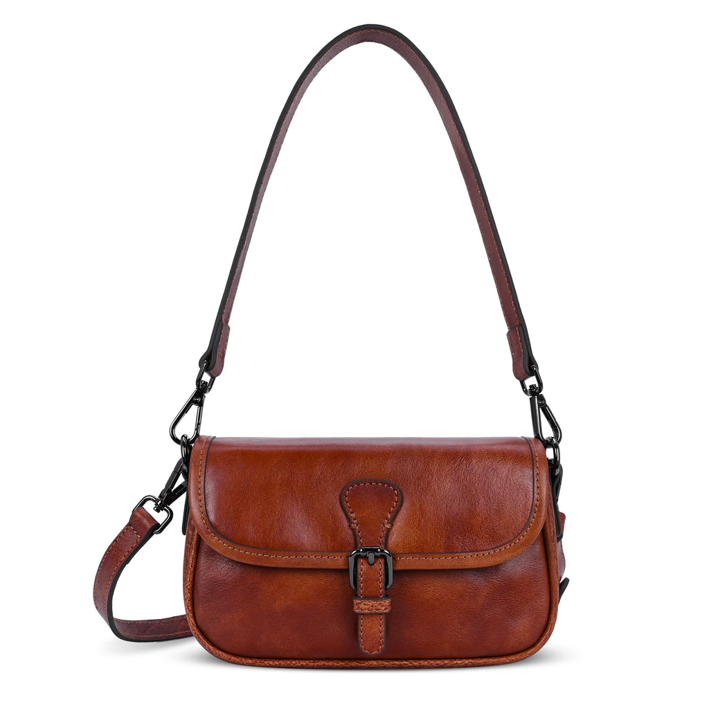 Leather Small Crossbody Bag Z199