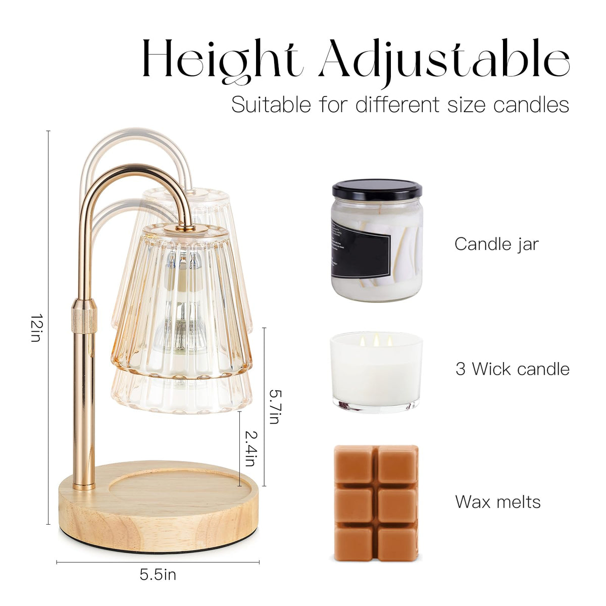 Candle Warmer Lamp with Timer X5213