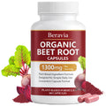 Organic Beet Root Capsules 1300 mg 60 Capsules P649