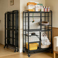 Collapsible Metal Wire Cat Cage R620406