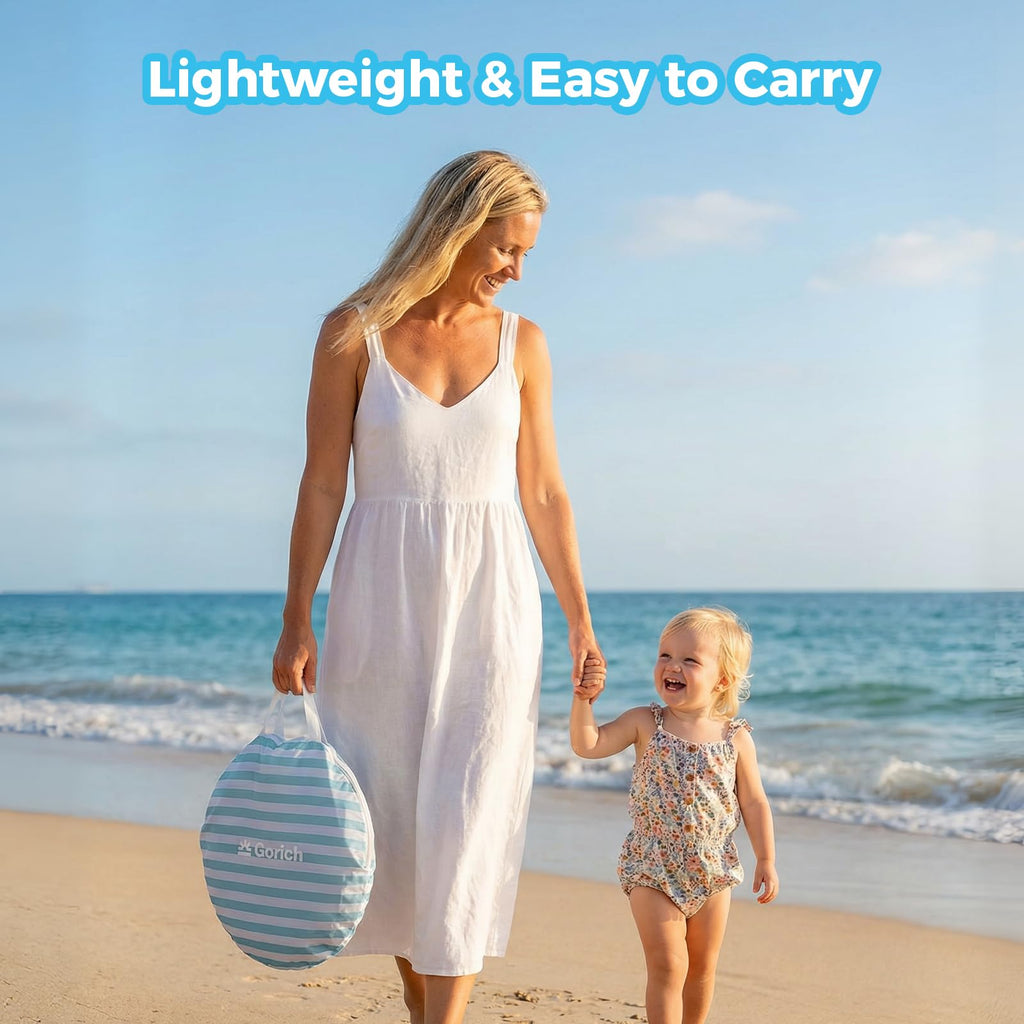Pop Up Baby Beach Tent with UPF50+ UV Protection C9579