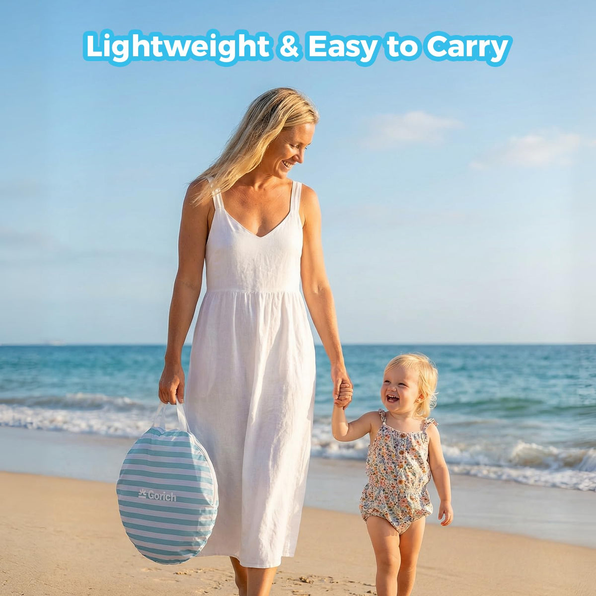 Pop Up Baby Beach Tent with UPF50+ UV Protection C9579
