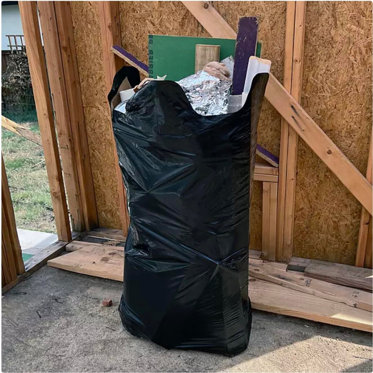 Commercial Contractor Clean-Up Trash Bags 42 gal. 42 ct. U56919