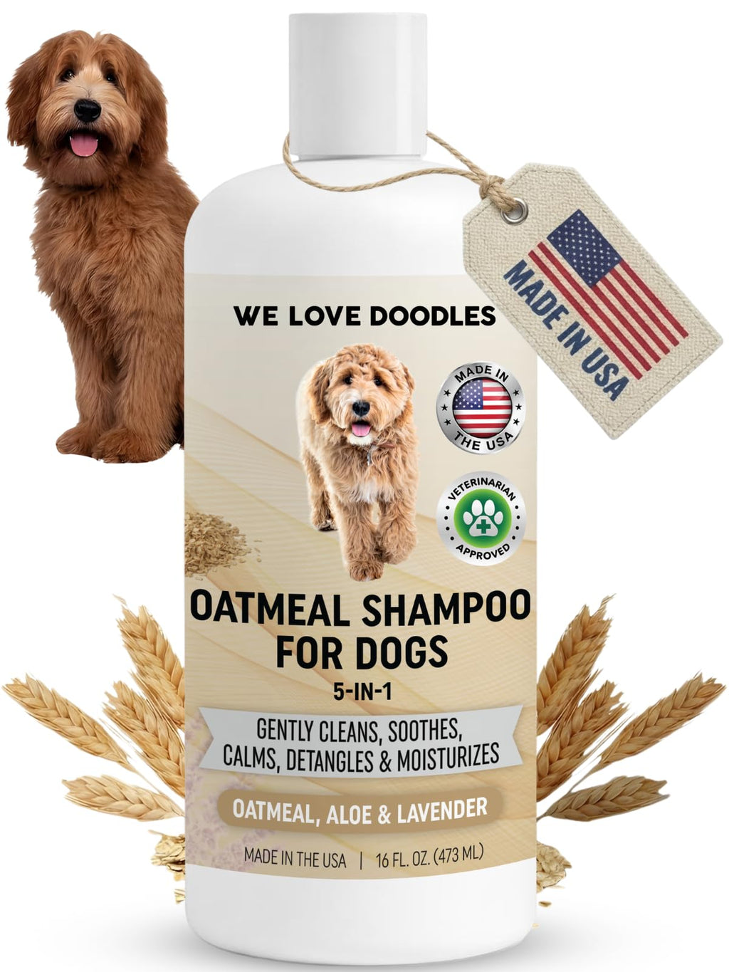 Oatmeal Shampoo & Conditioner for Dogs B3963