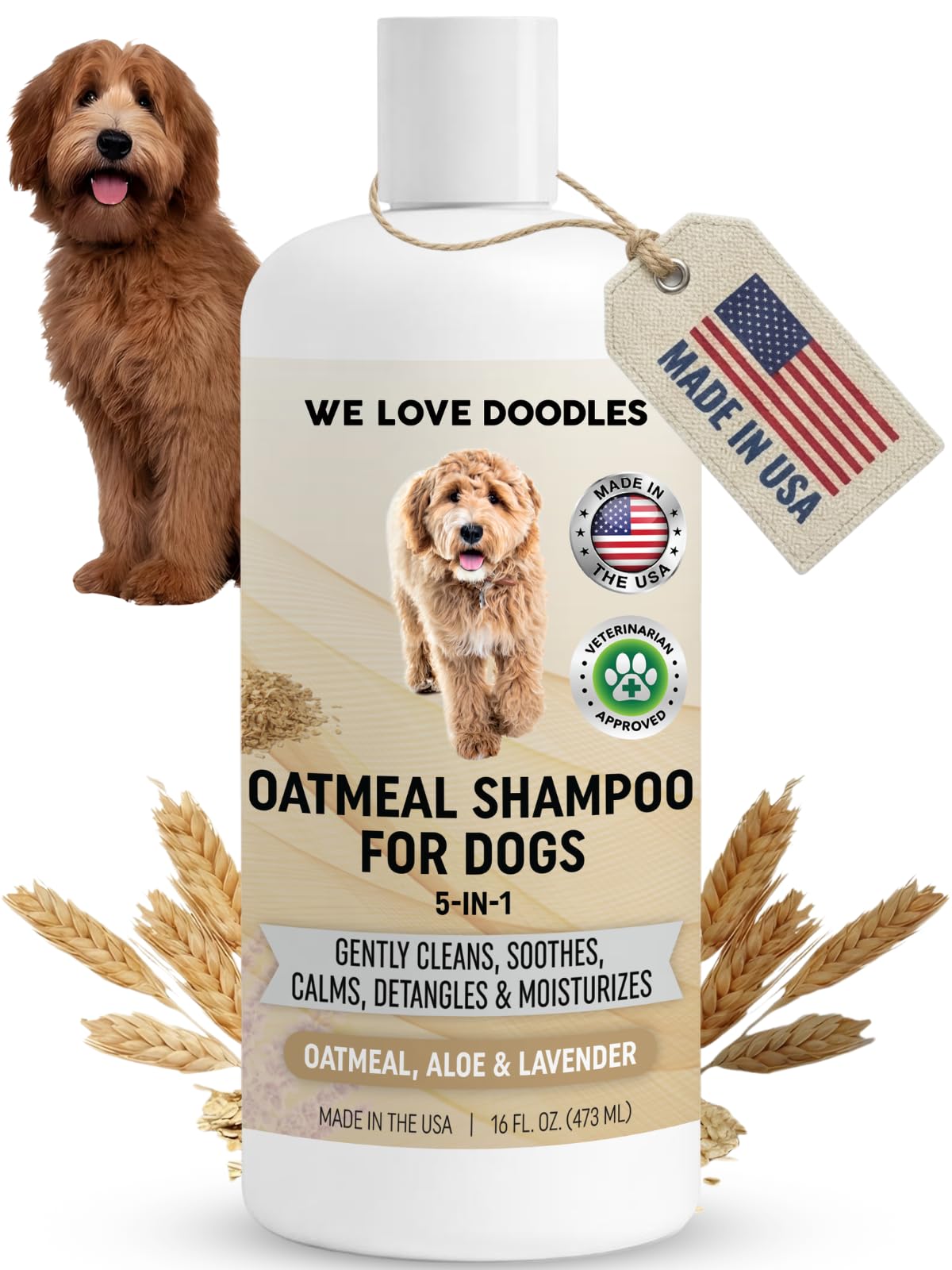Oatmeal Shampoo & Conditioner for Dogs B3963