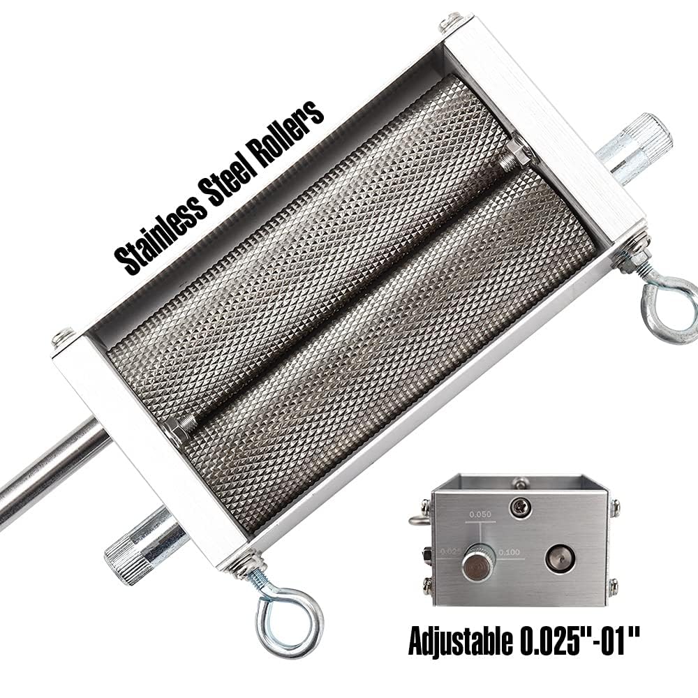2 Roller Stainless Steel Grain Mill C36485