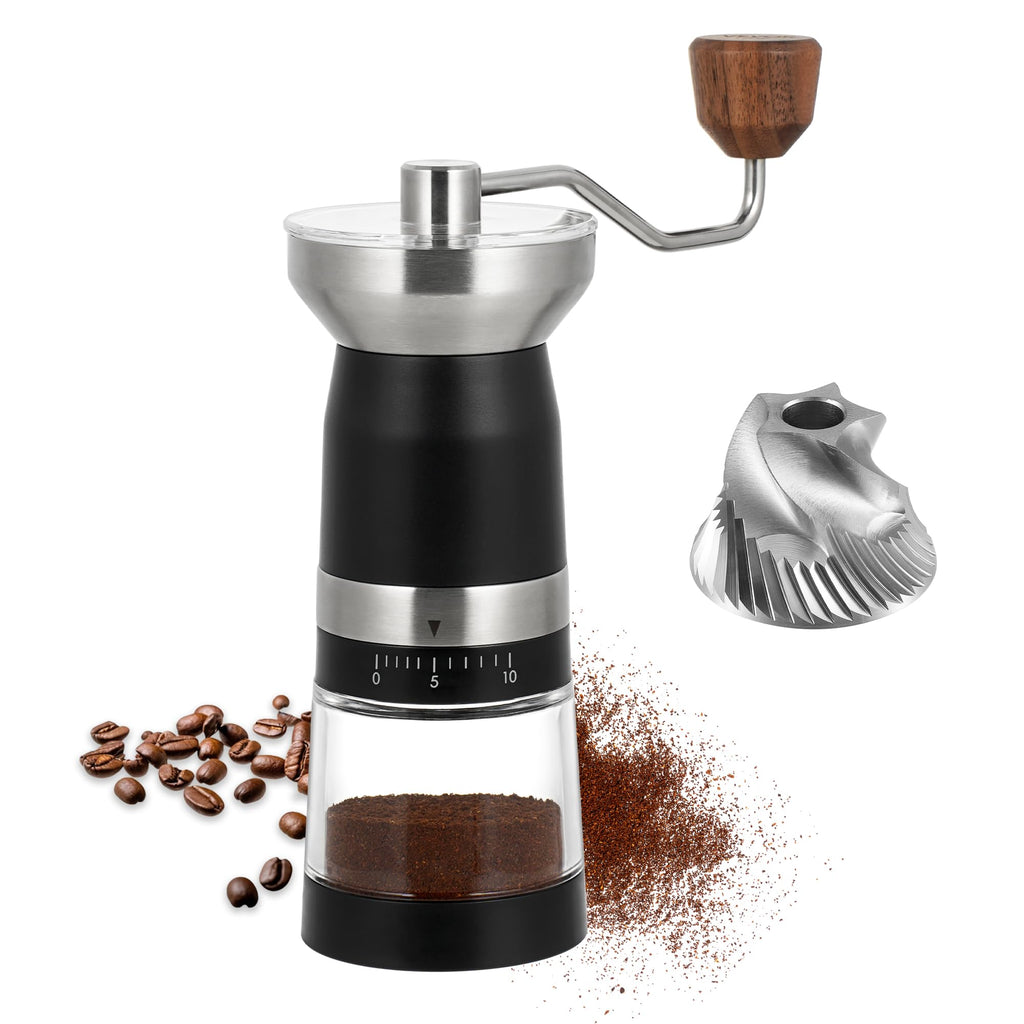 Manual Coffee Grinder Stainless Steel Conical Burr M42345