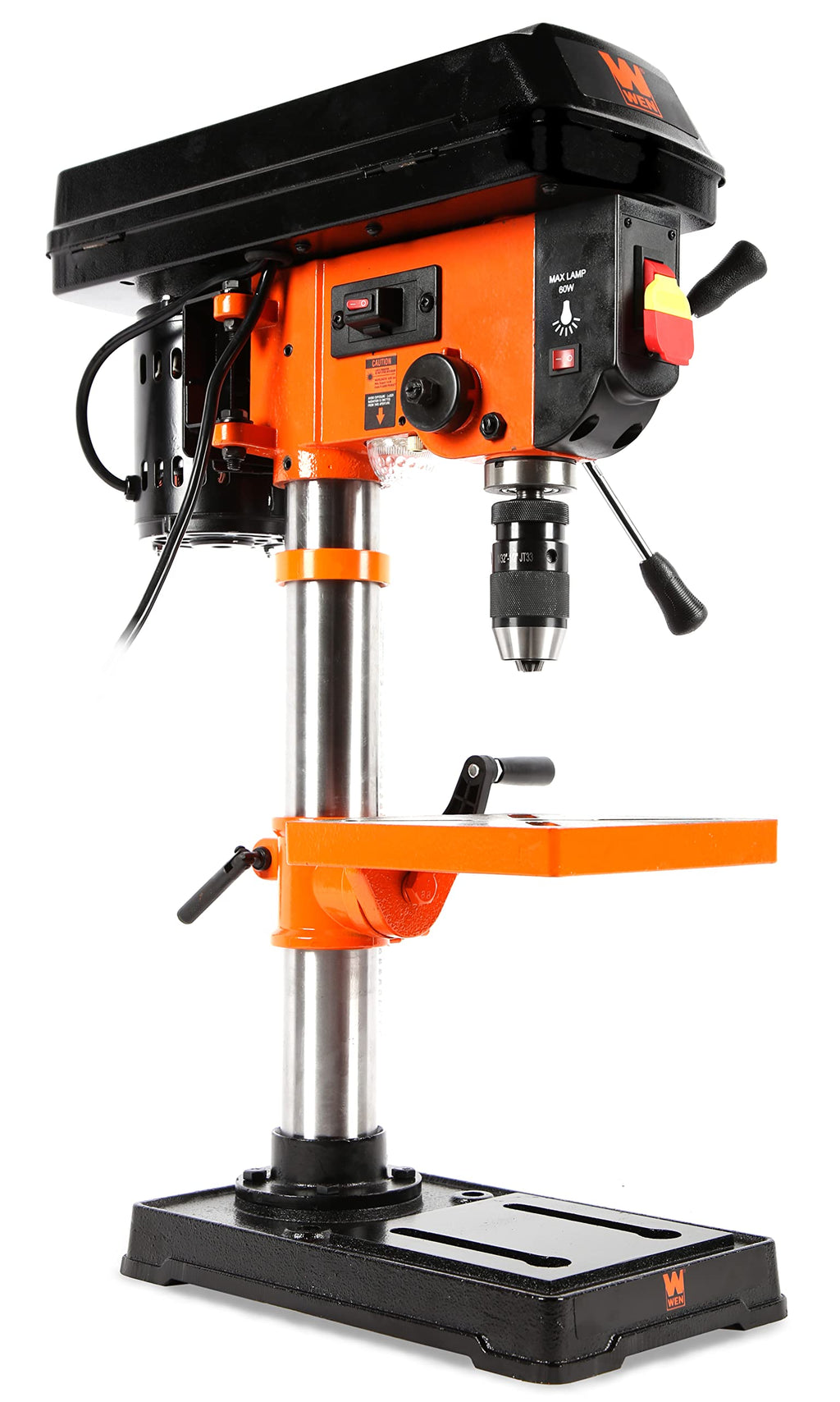 10-Inch 5-Speed Cast Iron Benchtop Drill Press E710459