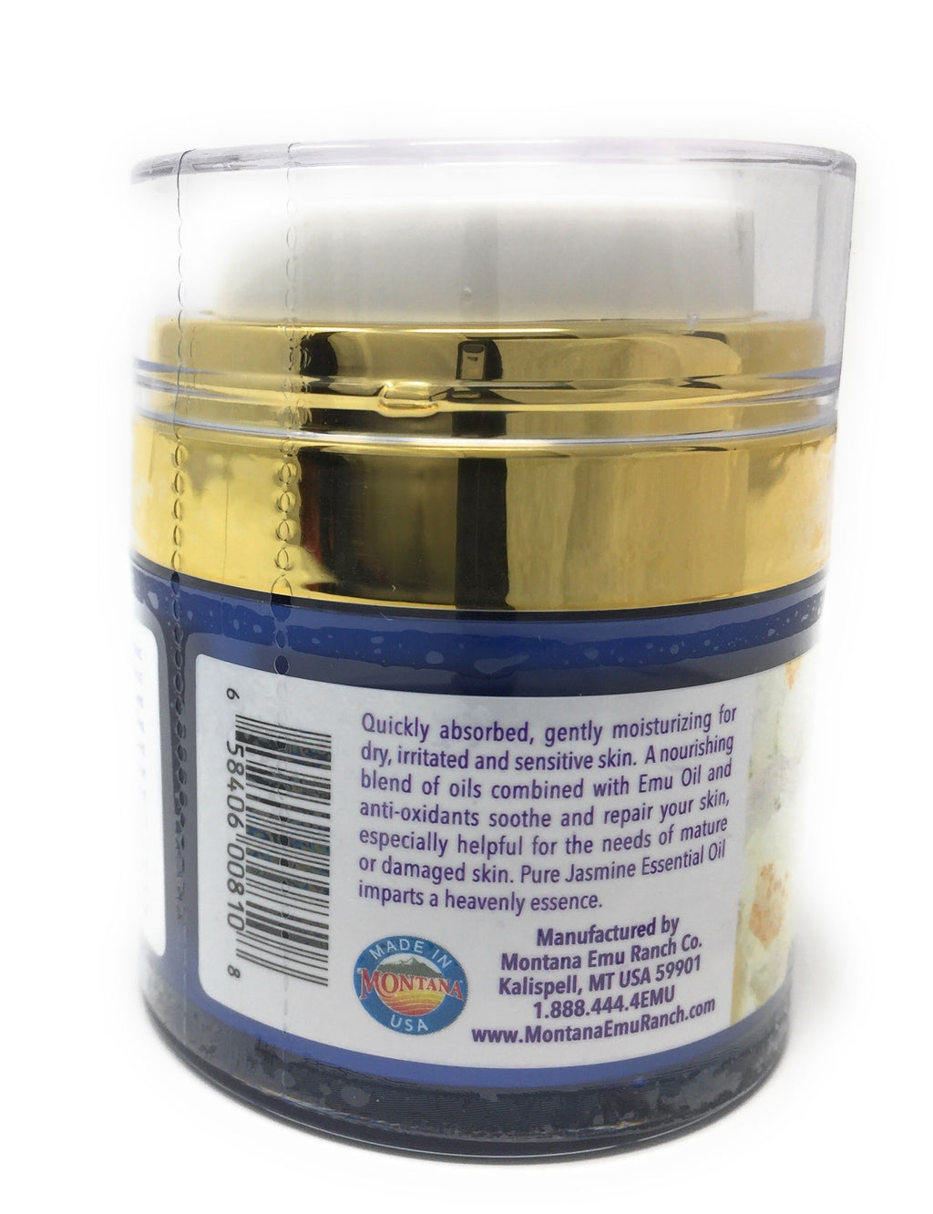 Jasmine Facial Cream 1 Ounce Jar with Emu Oil K685