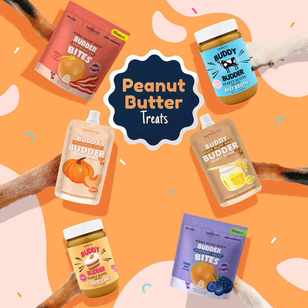 Natural Peanut Butter Dog Treats Set of 2 with Lickmat Z9647
