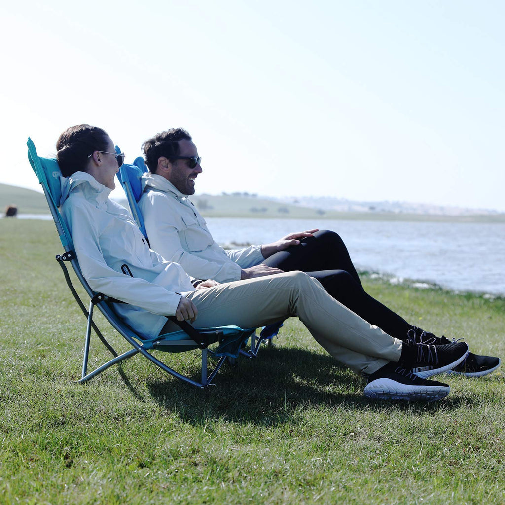 High Back Folding Beach Chair 2 Packs W308908