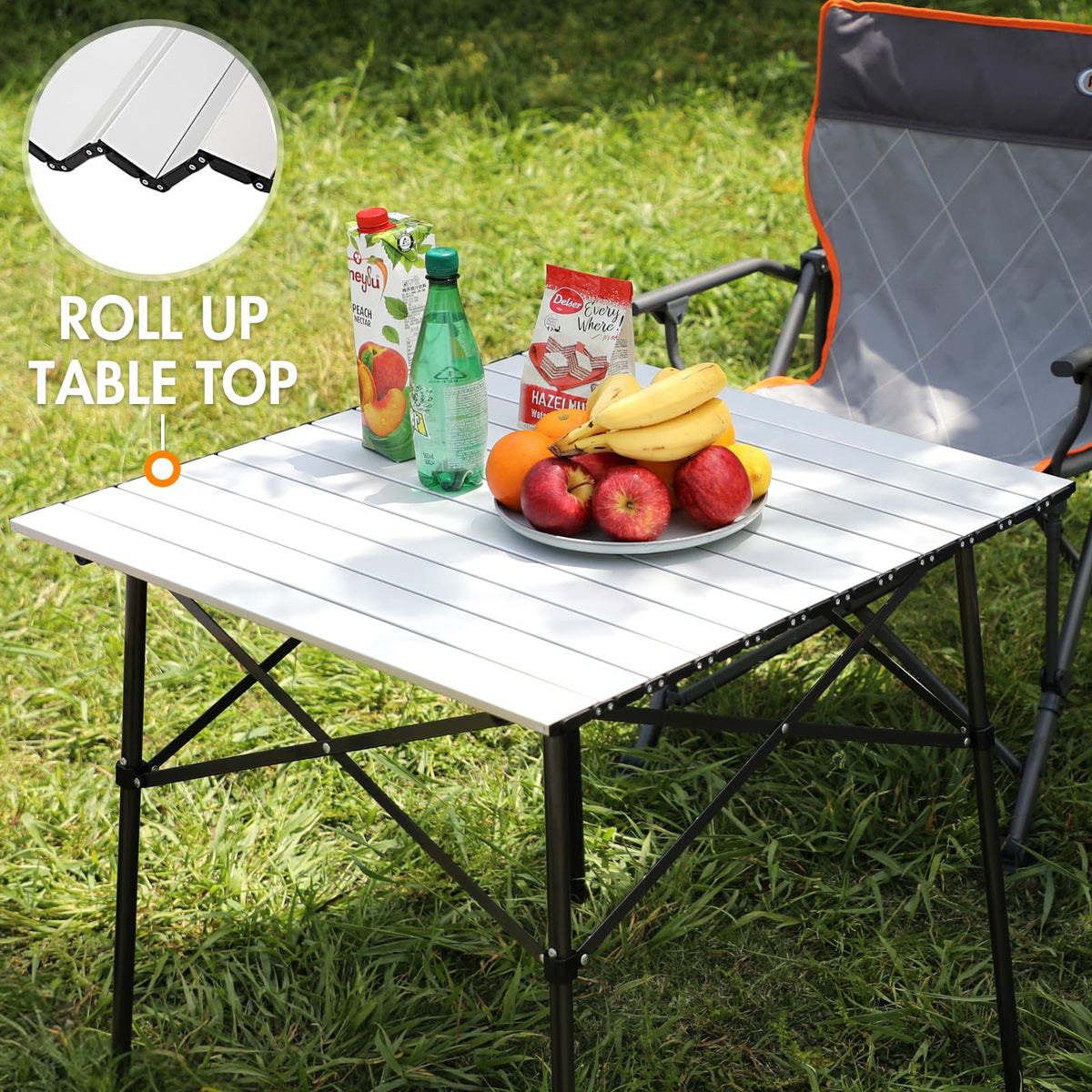 Lightweight Aluminum Folding Table X36973
