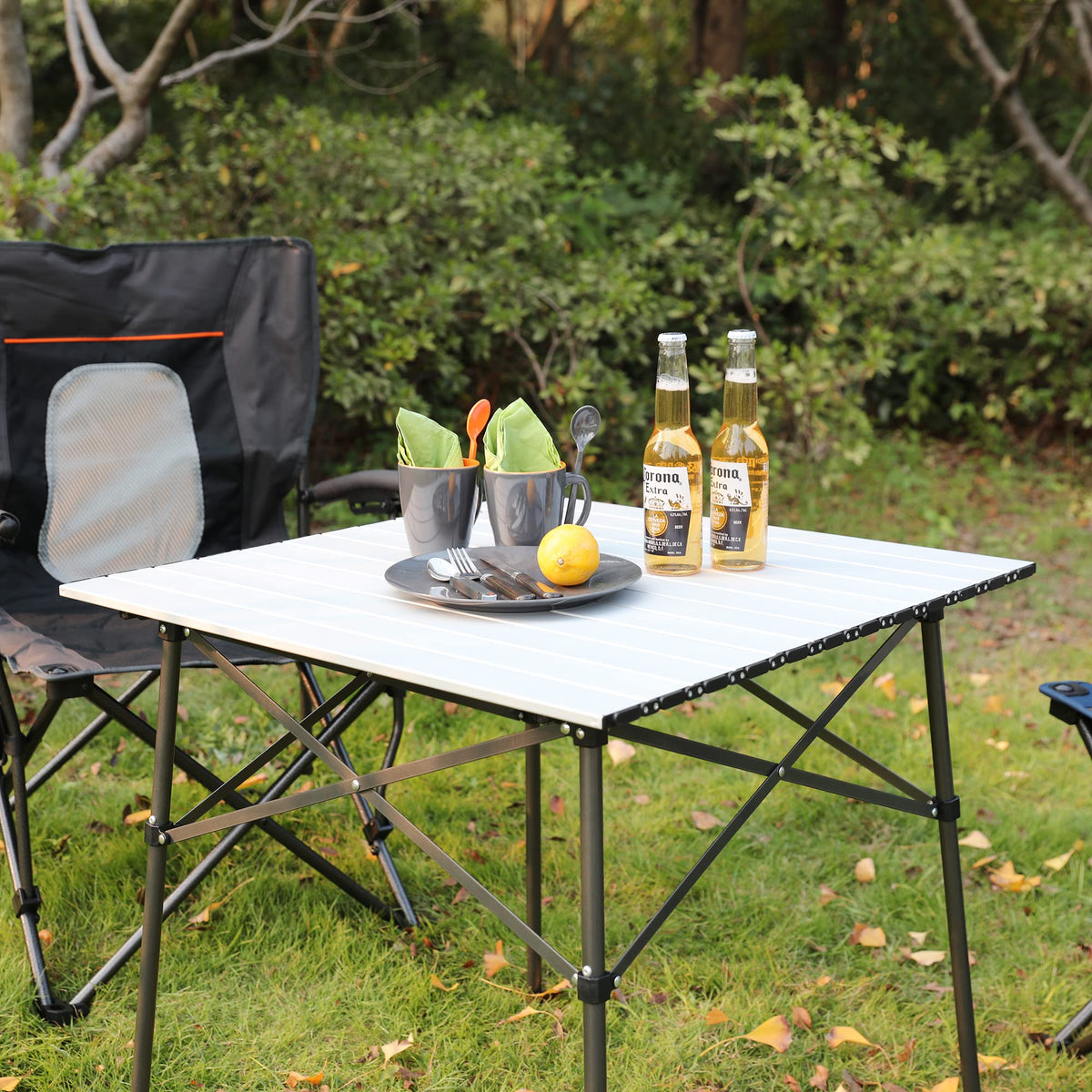 Lightweight Aluminum Folding Table X36973