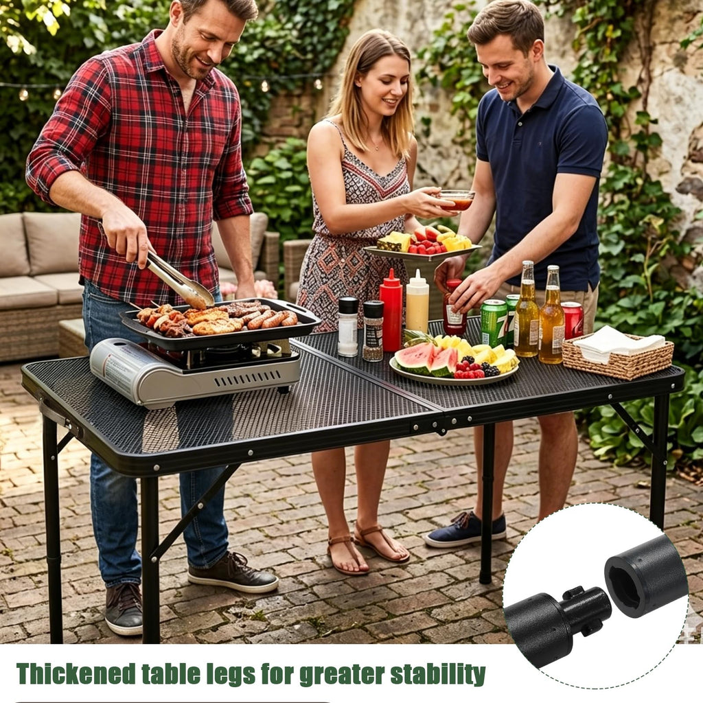 4Ft Metal Folding Camping Table D7941