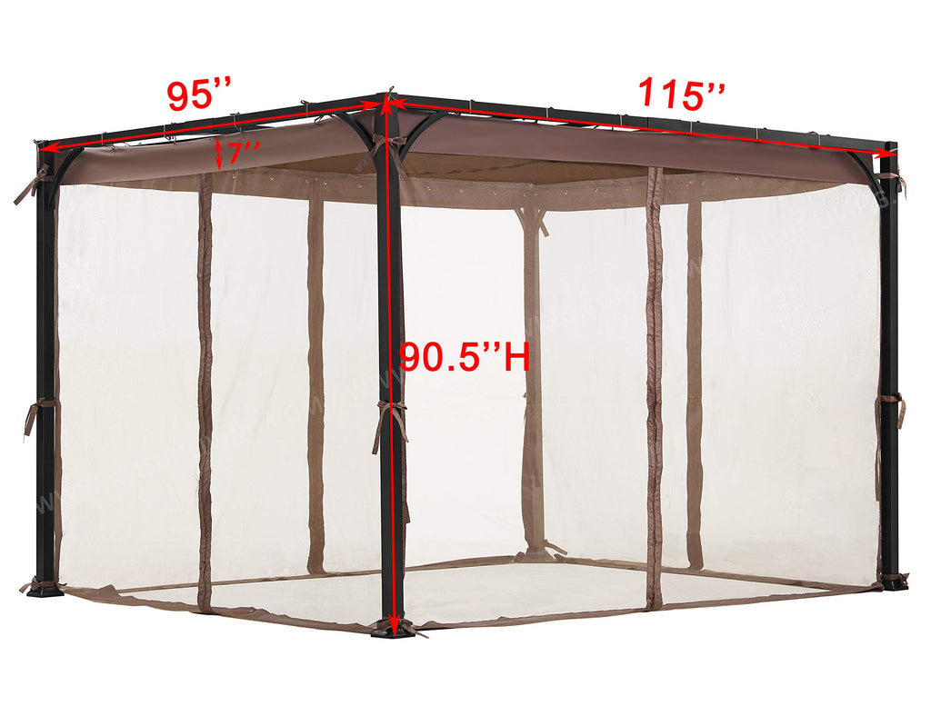 Brown Replacement Mosquito Net H260