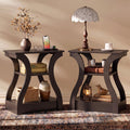Brown End Tables Set of 2 P301040