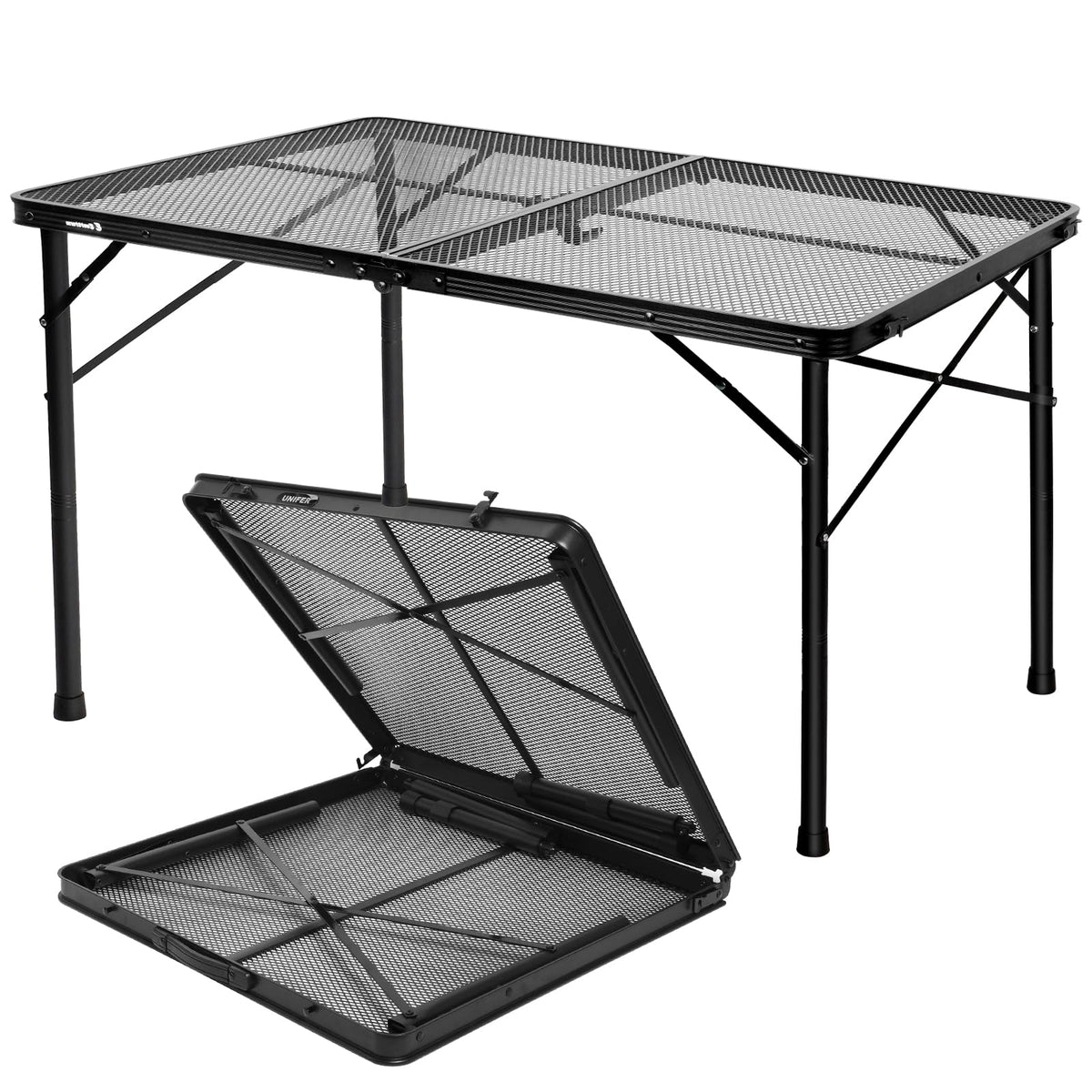 4Ft Metal Folding Camping Table D7941