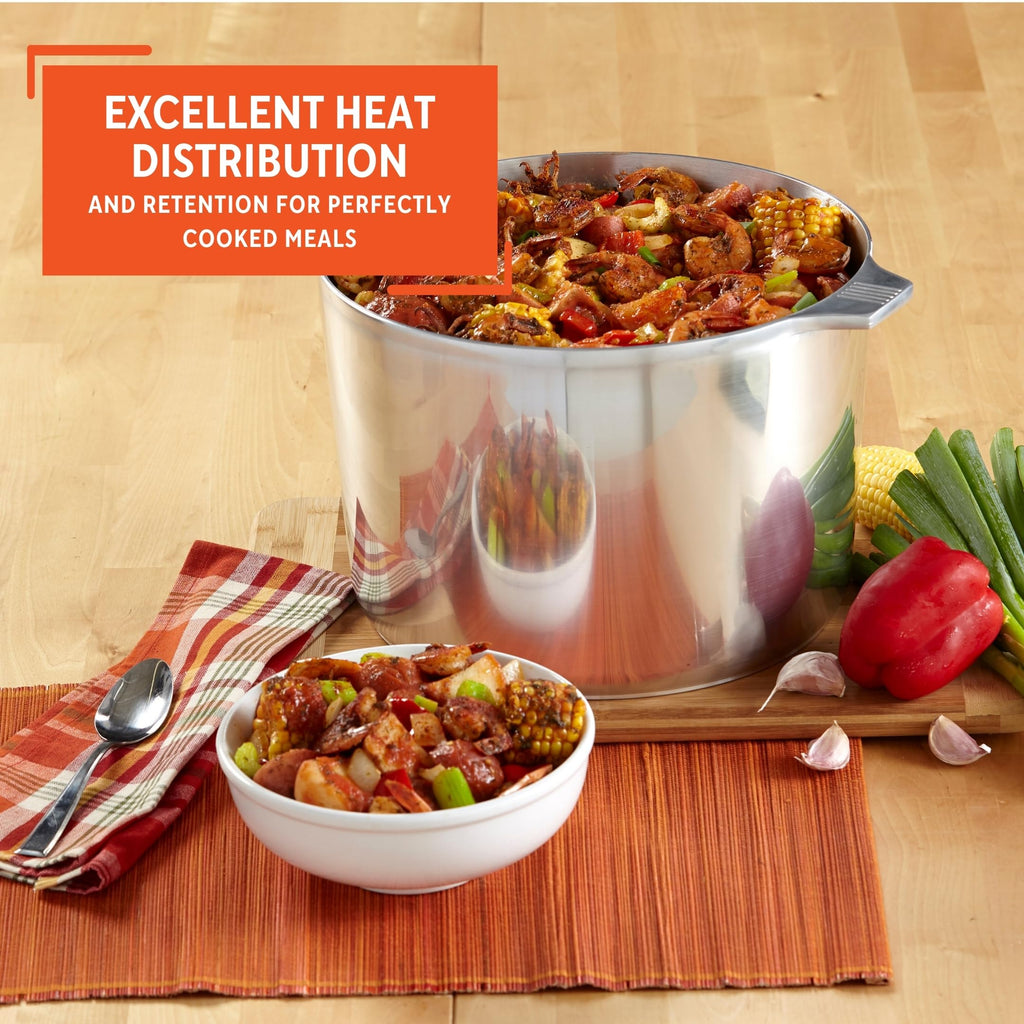 Heavy Duty Aluminum Stock Pot 14 Quart I6316