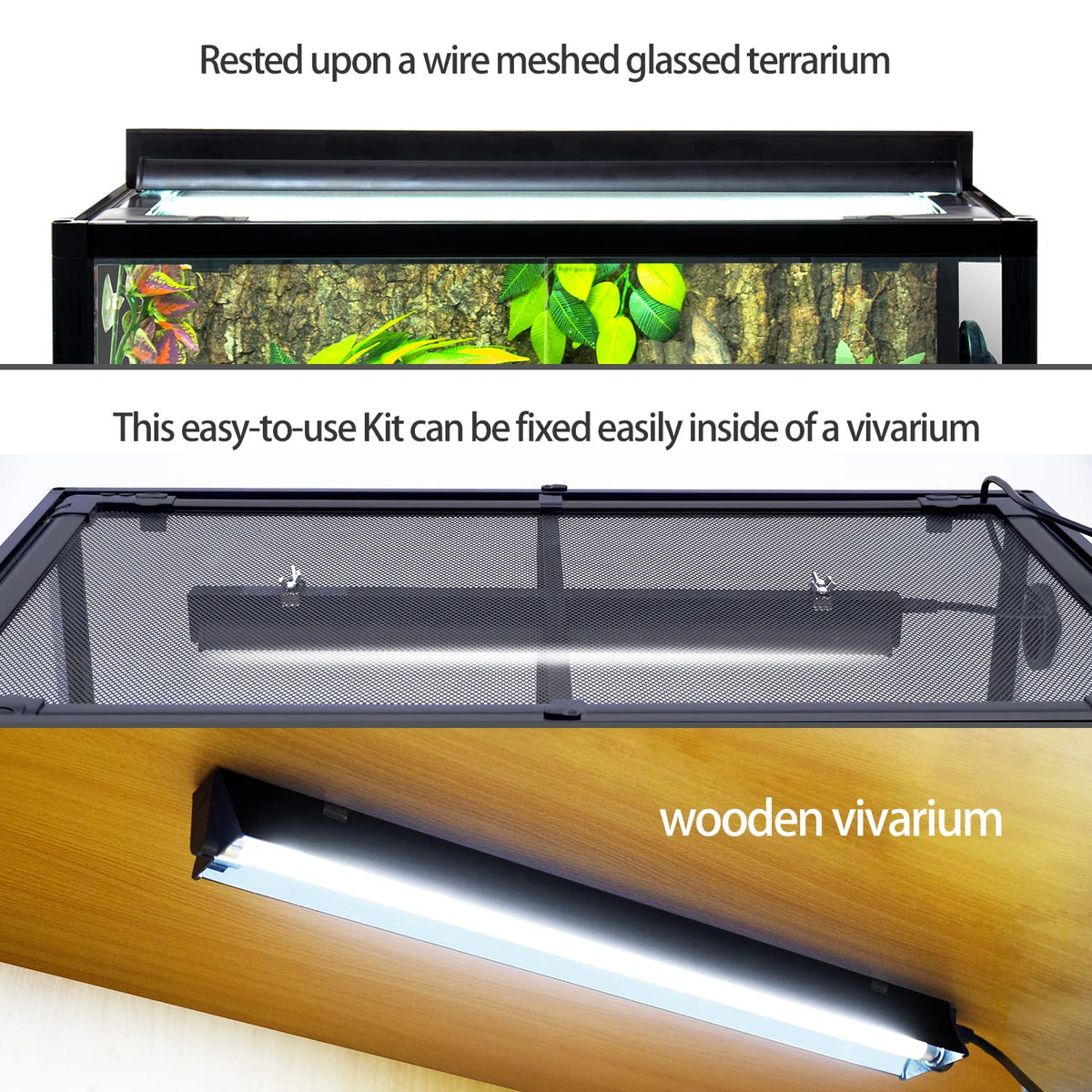 24W T5 HO UVB Lighting Combo Kit L4660