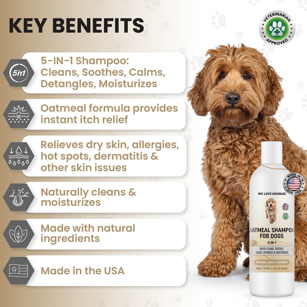 Oatmeal Shampoo & Conditioner for Dogs B3963