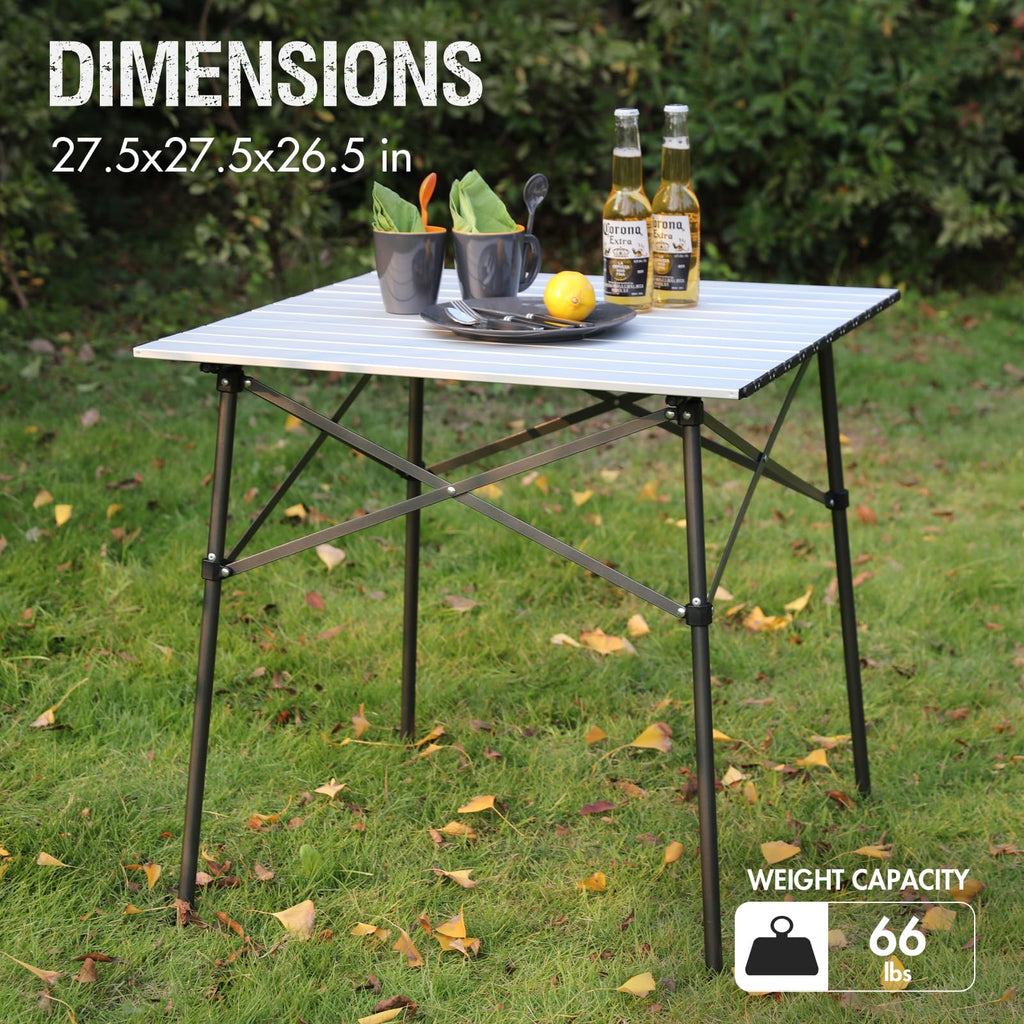 Lightweight Aluminum Folding Table X36973