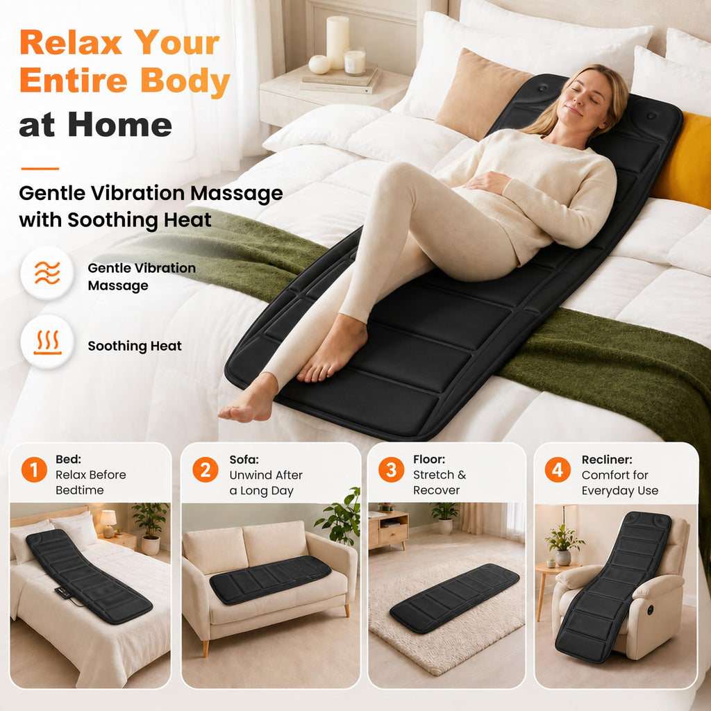Full Body Massage Mat with Heat J734798