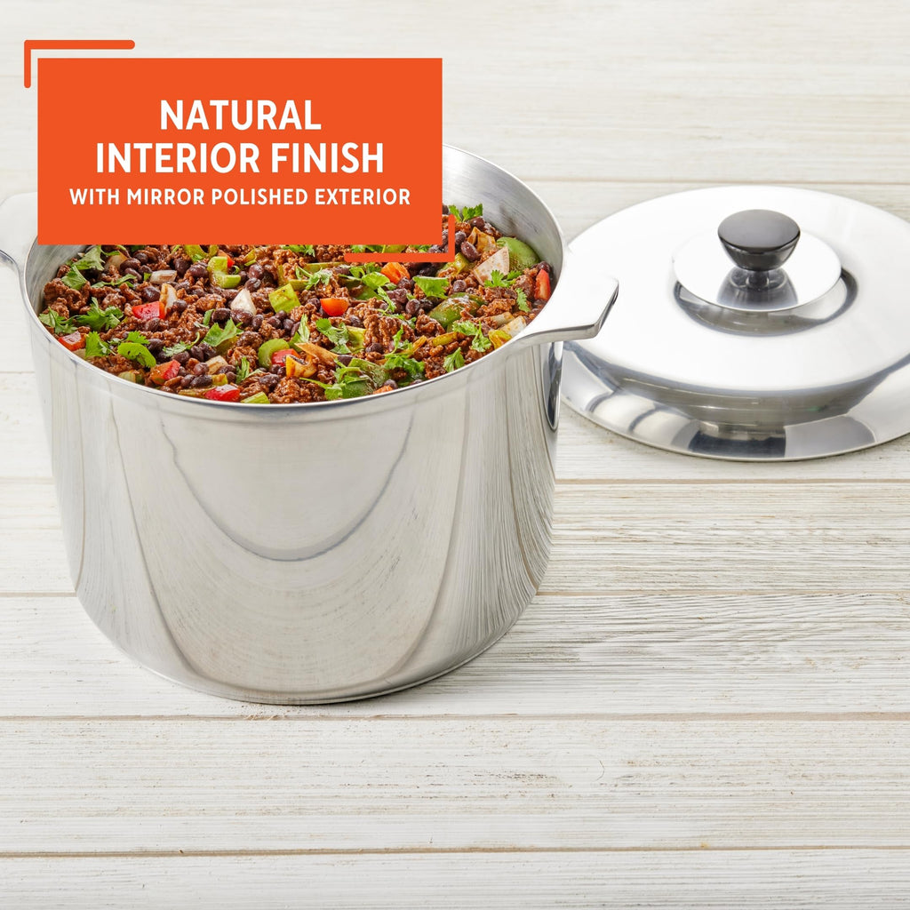 Heavy Duty Aluminum Stock Pot 14 Quart I6316