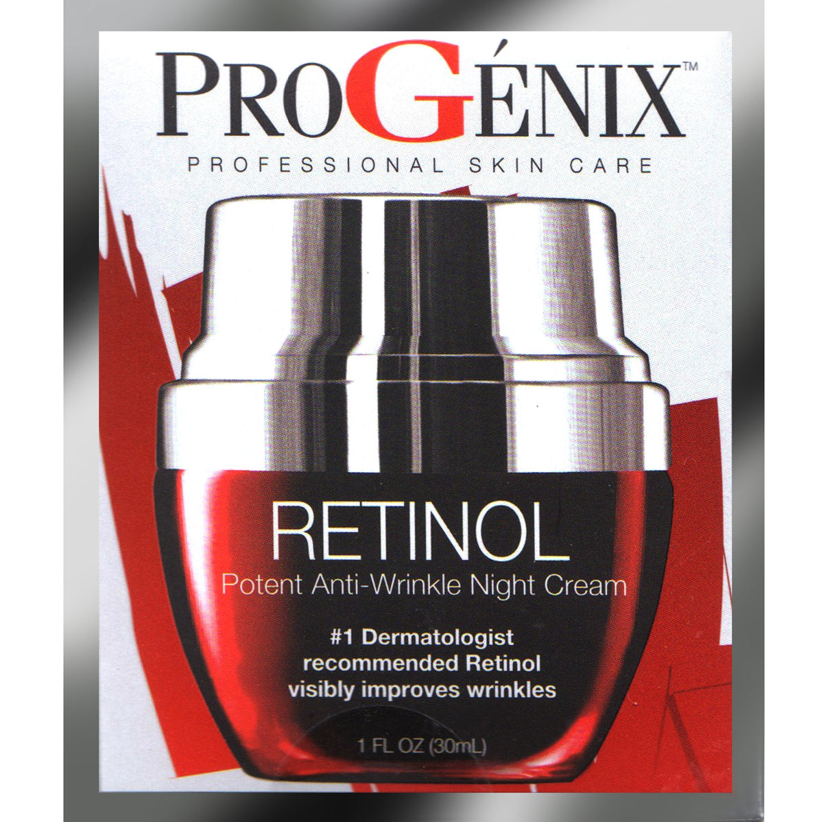 Retinol Face Cream Moisturizer, Fragrance Free, 1 Oz D8342