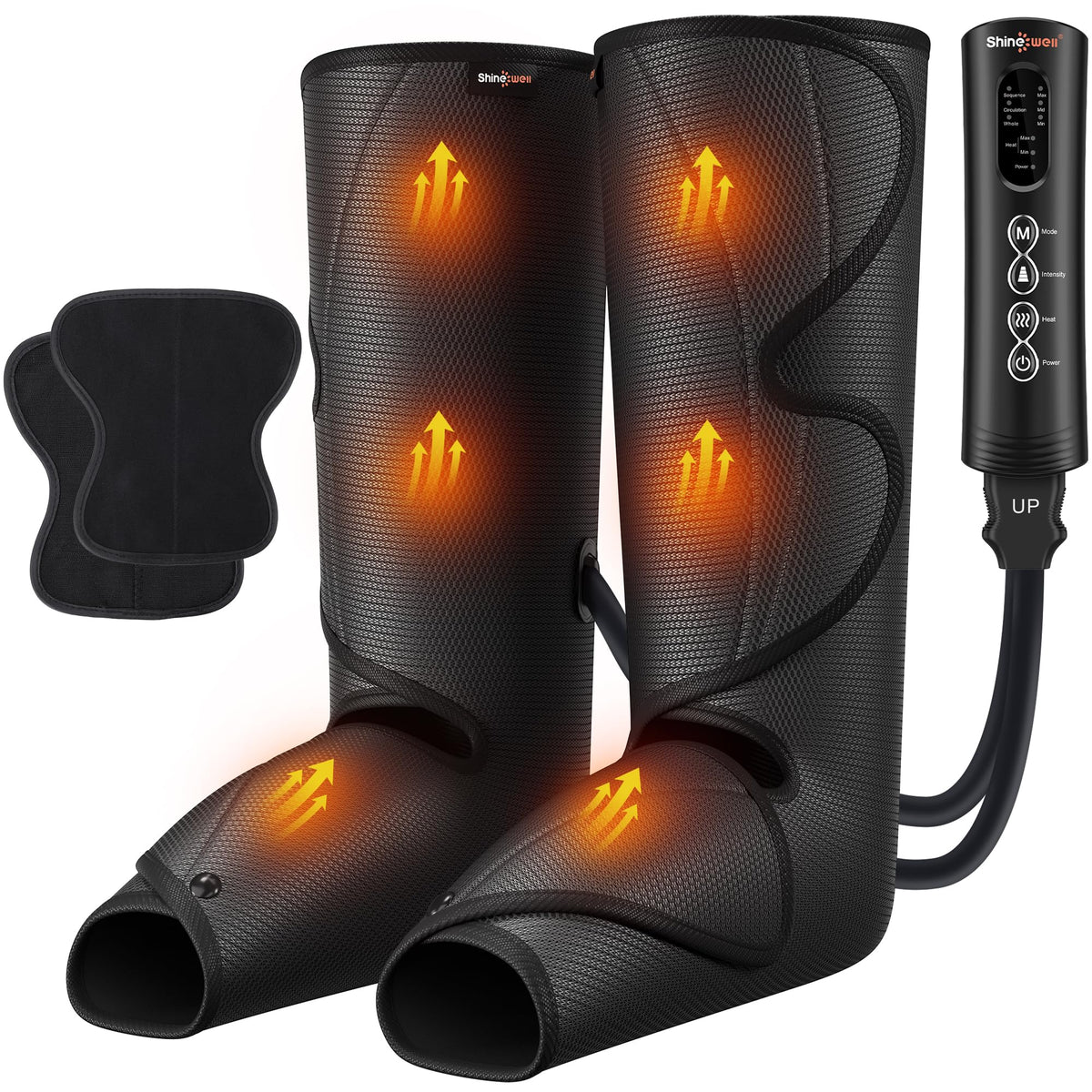 Air Compression Leg Massager with Heat L65407