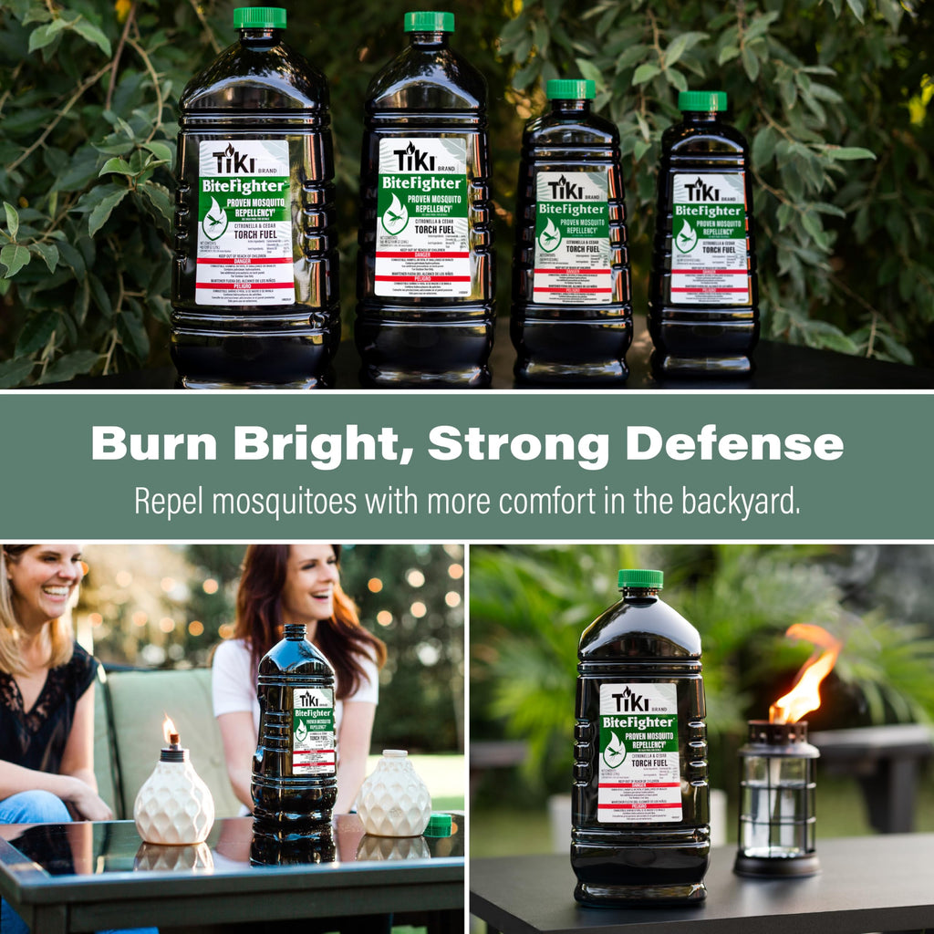 1 Gallon Citronella & Cedar Mosquito Repellent Torch Fuel E504